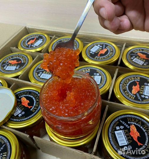 Красная икра 2023 года, свежая