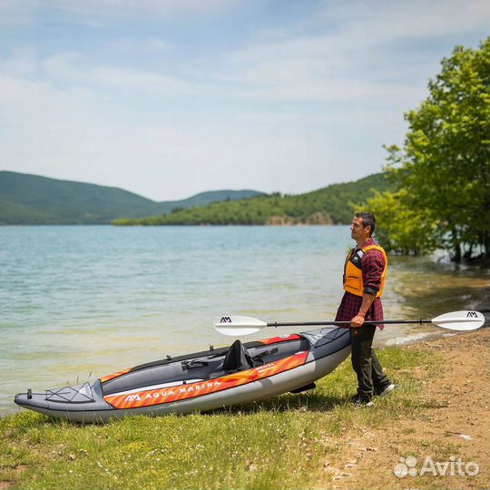 Каяк надувной одноместный aqua marina Memba-330