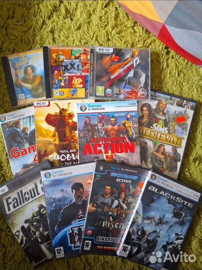 Игры для пк на дисках