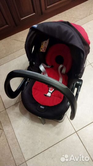 Коляска Chicco Activ3 (3 в 1) красная