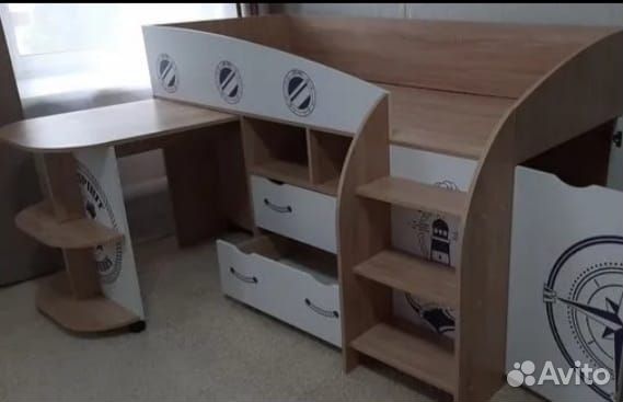 Детская кровать Немо, спальное место 6001800