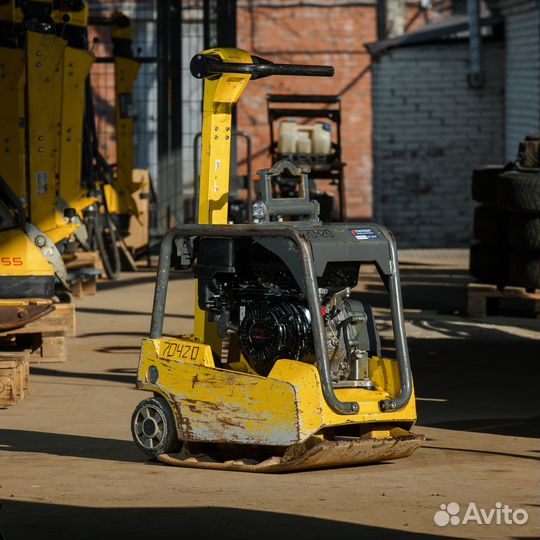 Бензиновая виброплита, 240 кг, Wacker Neuson