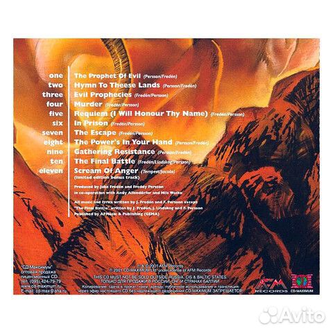 Nostradameus / The Prophet Of Evil (RU)(CD)