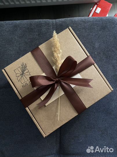 Мини подарочный набор с чаем и медом