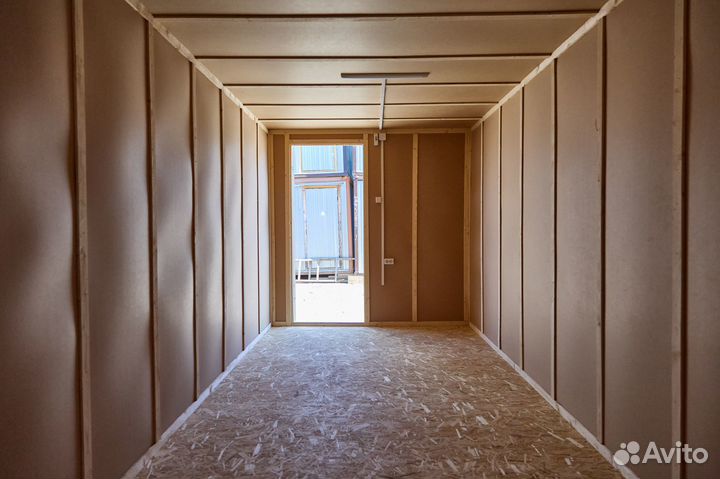 Контейнер металлический утепленный