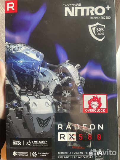Sapphire Nitro + Radeon rx 580 8gb