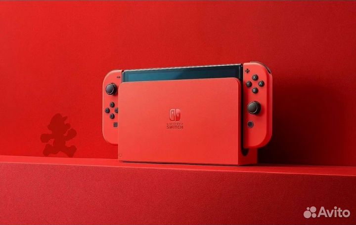 Новая Nintendo Switch oled Mario Red Edition 64Gb