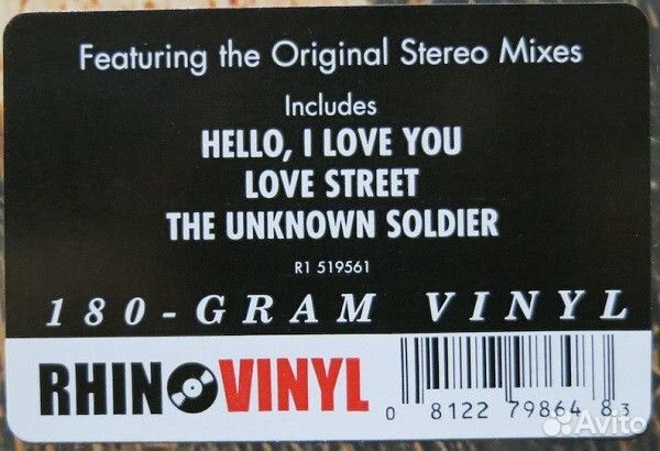 Виниловая пластинка WM The Doors Waiting For The S