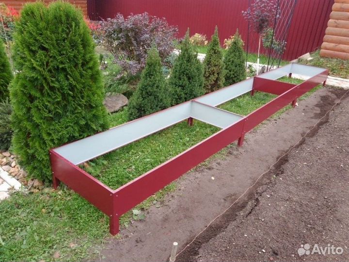 Металлическая грядка