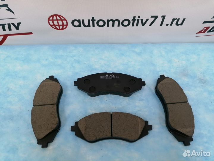 Колодки тормозные передние Lacetti