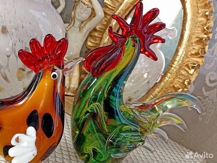 Петух большой 22см Murano