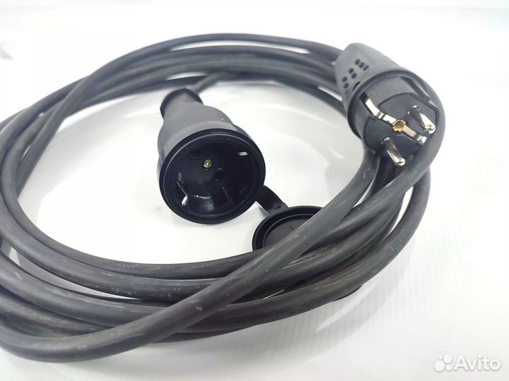 Удлинитель силовой 5 и 10м, пвс 3Х1,5 мм2