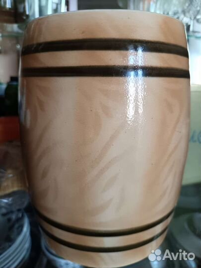 Керамический горшок, кувшин, бочонок СССР