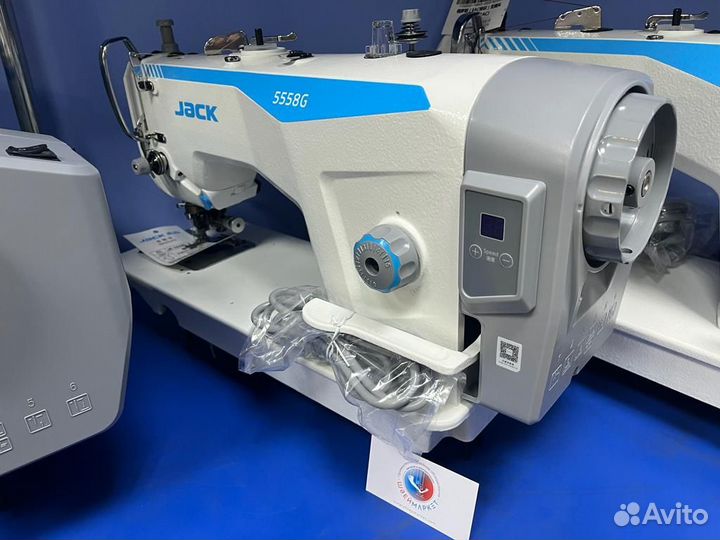 Швейная машина с обрезкой края Jack JK-5558G (W)