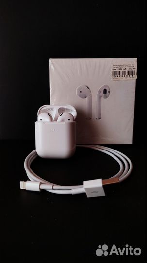 Наушники с микрофоном AirPods