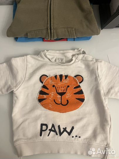 Кофта на молнии с капюшоном 92