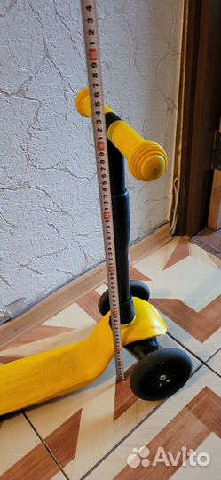 Самокат детский трехколесный