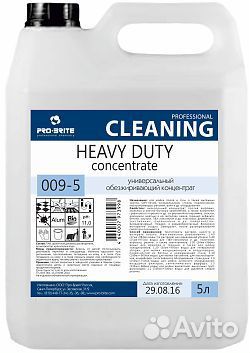 Heavy Duty Concentrate 5л моющее и обезжиривающее