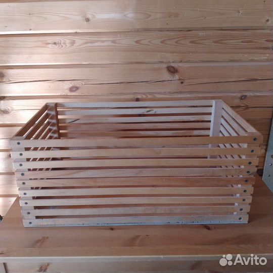 Ящики из массива ясеня, дуба, венге