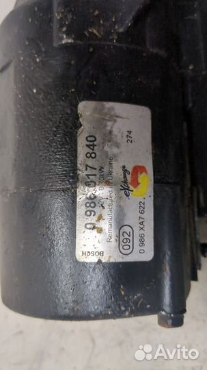 Стартер Renault Modus