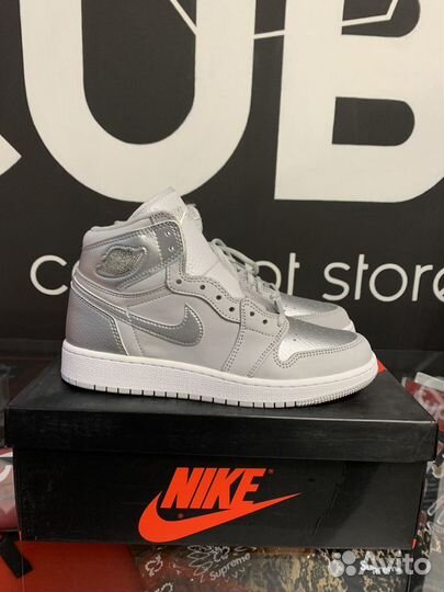 Кроссовки Jordan 1 Retro High Japan Neutral Grey