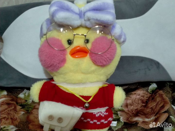 Мягкая игрушка уточка лалафанфан