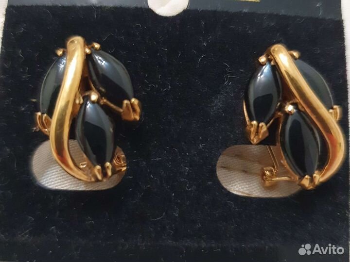 Серьги с агатом