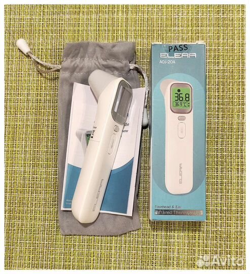 Бесконтактный инфракрасный термометр elera