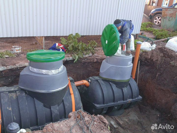 Септик эко Аквалос 7 - канализация