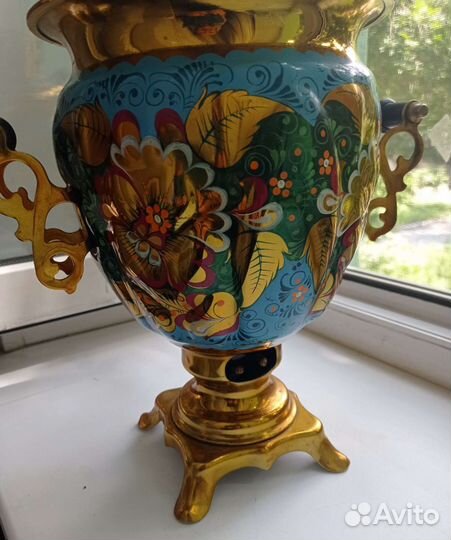 Самовар тульский из СССР (1991г.). Электрический