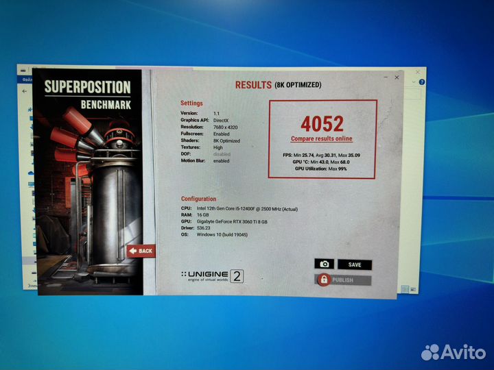 Видеокарта gigabyte RTX 3060Ti samsung память