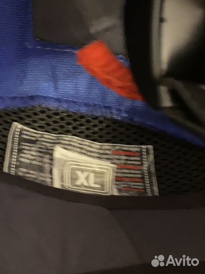 Кроссовый/эндуро шлем Ataki красно черный матовый