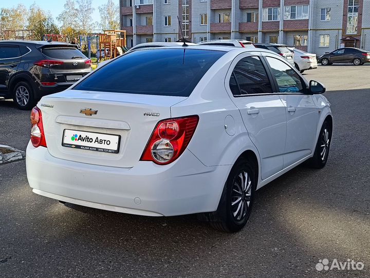 Chevrolet Aveo 1.6 МТ, 2015, 51 000 км