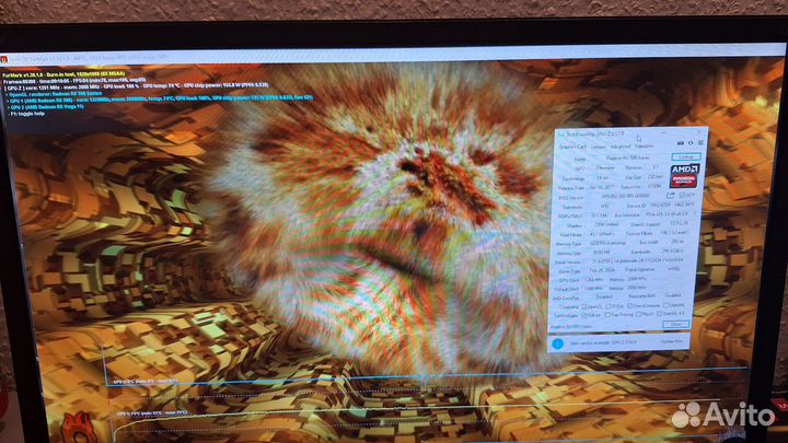 MSI RX 580 8 GB 2304 оригинальная