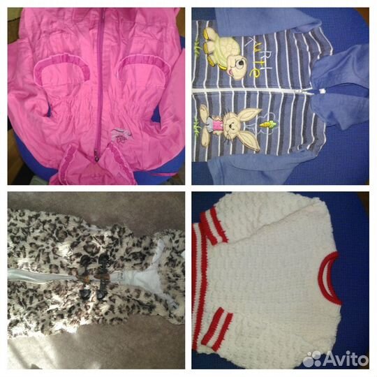 Вещи (одежда) на девочку от года до 3-4 лет