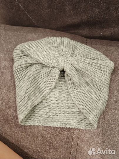 Шапочка осенняя на 4-6 месяцев