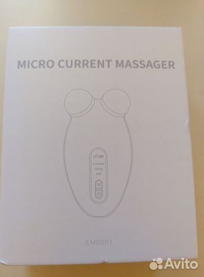Массажер для лица микротоки+ems