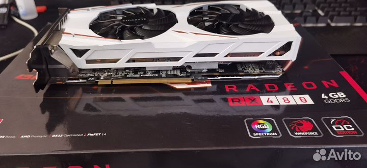 Видеокарта rx 480 4 gb