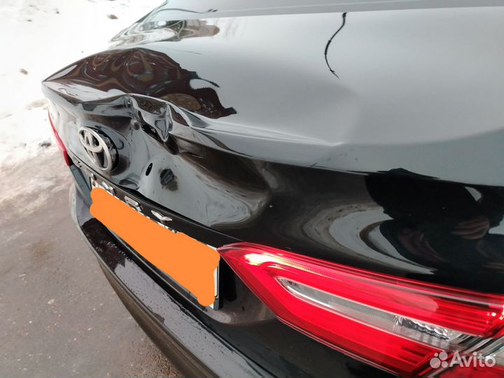 Крышка багажника Camry xv70 2018 год с дефектом