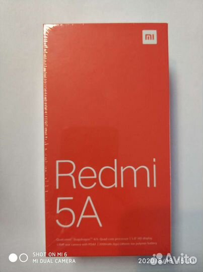 Телефон Xiaomi redmi 5a 2/16