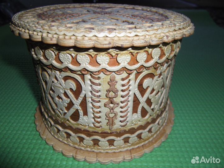 Шкатулка из бересты