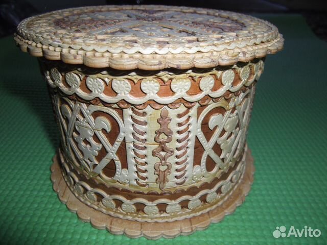 Шкатулка из бересты