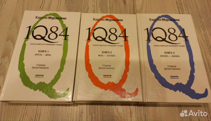 Книги Харуки Мураками 1Q84