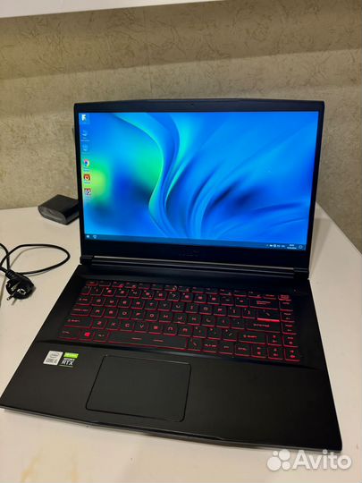 Игровой MSI GF65 i5/3060 8/512gb идеальный