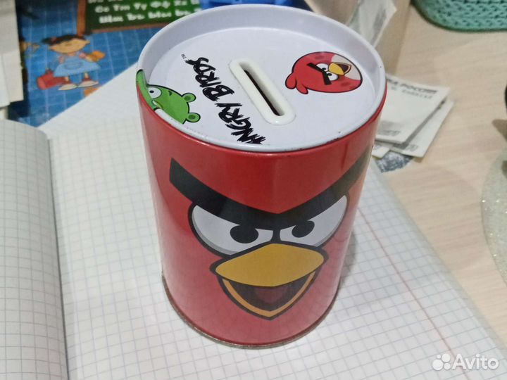 Копилка железная Angry Birds