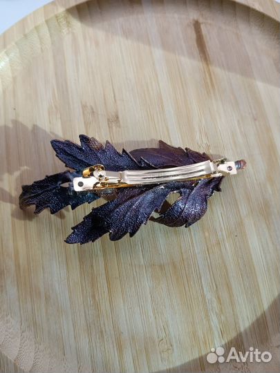 Заколка для волос ручной работы