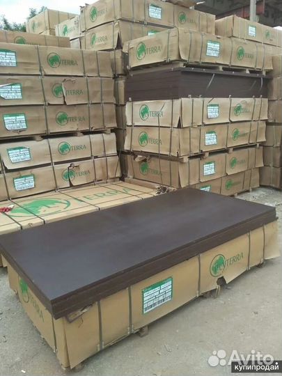 Фанера ламинированная 18мм