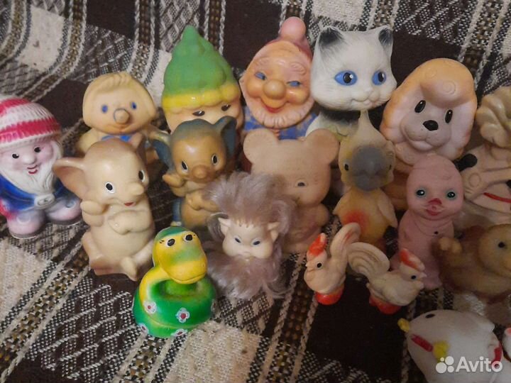 Резиновые игрушки СССР Красный треугольник и т.д