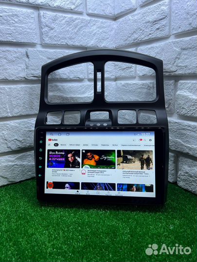 Штатная магнитола Hyundai Santa Fe 2000-13