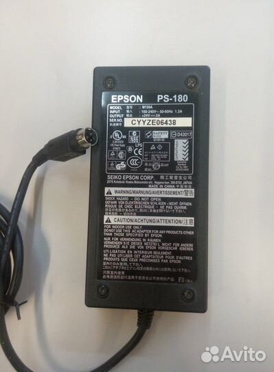 Блок питания 24 В, 4.5 А Epson PS-180